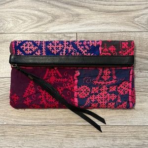 Cleobella Embroidered Clutch